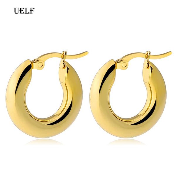 uelf silver gold circle hoop earrings crescent fashion wide stainless punk earring women statement jewelry ladies brincos gifts, Golden;silver
uelf silver gold circle hoop earrings crescent fashion wide stainless punk earring women statement jewelry ladies brincos gifts, Golden;silver