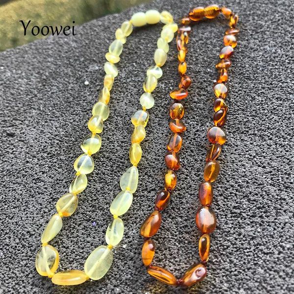 chains yoowei amber bracelet/necklace for baby gift natural baltic irregular oval beads handmade knotted original jewelry wholesale, Silver
chains yoowei amber bracelet/necklace for baby gift natural baltic irregular oval beads handmade knotted original jewelry wholesale, Silver