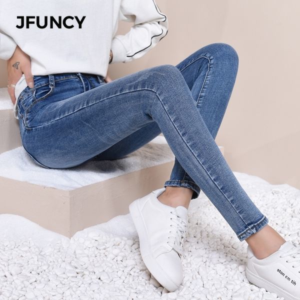 jfuncy women high waist skinny jeans mujer slim stretch jeans plus size spring pencil denim pants lady woman jeans 201105, Blue
jfuncy women high waist skinny jeans mujer slim stretch jeans plus size spring pencil denim pants lady woman jeans 201105, Blue