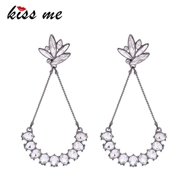 dangle & chandelier kiss me women big clear glass crystal earrings for party 2021 charming drop fashion jewelry, Silver
dangle & chandelier kiss me women big clear glass crystal earrings for party 2021 charming drop fashion jewelry, Silver