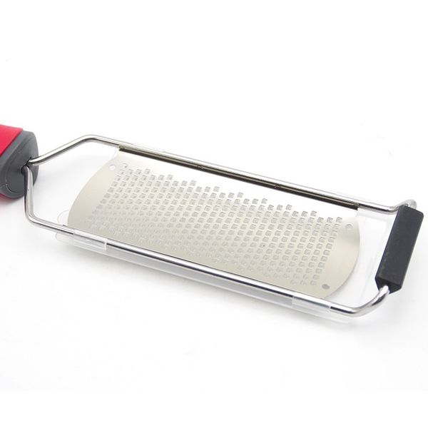 factory stainless steel blade for slicer lemon zester grater chocolate cheese graters with protective cover
factory stainless steel blade for slicer lemon zester grater chocolate cheese graters with protective cover