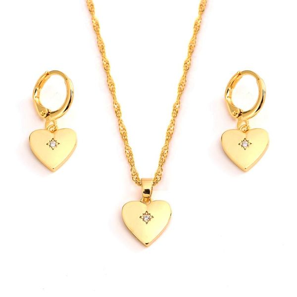 Bangrui Gold Color Heart Shape Jewelry sets Pendant Necklaces Women,African Jewelry,Arab sets,Ethiopia wedding charms partygift, Silver
Bangrui Gold Color Heart Shape Jewelry sets Pendant Necklaces Women,African Jewelry,Arab sets,Ethiopia wedding charms partygift, Silver