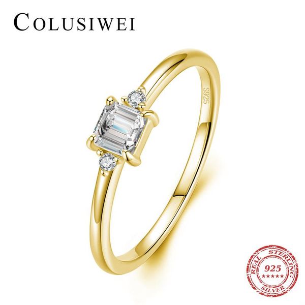 cluster rings colusiwei pure 925 sterling silver dazzling zirconia emerald cut square ring for women wedding band bridal promise jewelry, Golden;silver
cluster rings colusiwei pure 925 sterling silver dazzling zirconia emerald cut square ring for women wedding band bridal promise jewelry, Golden;silver