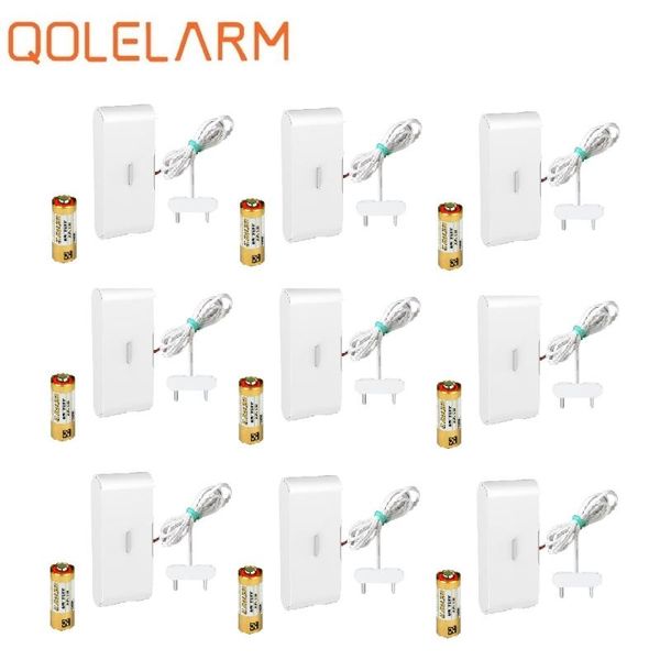 qolelarm 4/9pcs each lot 433mhz wireless tank bathroom pool kitchen warehouse water leakage detector sensor for alarm system kit
qolelarm 4/9pcs each lot 433mhz wireless tank bathroom pool kitchen warehouse water leakage detector sensor for alarm system kit