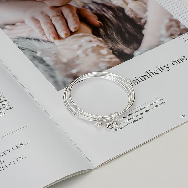 japanese and korean fashion ring for women sansheng iii engraved three layer bell bracelet, Golden;silver
japanese and korean fashion ring for women sansheng iii engraved three layer bell bracelet, Golden;silver