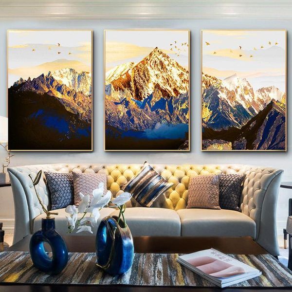 paintings modular pictures poster wall art 3 pieces golden snow mountain abstract canvas home decor landscap prints painting living room
paintings modular pictures poster wall art 3 pieces golden snow mountain abstract canvas home decor landscap prints painting living room