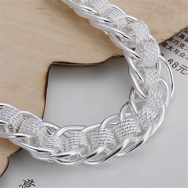 gift silver color bracelets new women men chain fashion jewelry christmas gifts h sqcmix, Black
gift silver color bracelets new women men chain fashion jewelry christmas gifts h sqcmix, Black