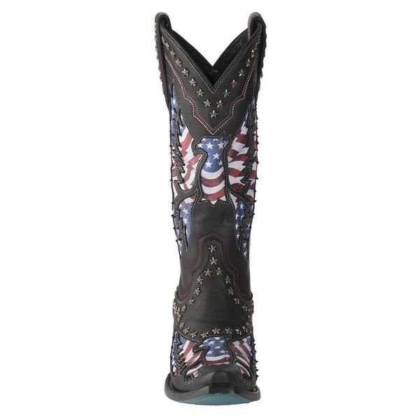 women mid calf boots autumn rivetswoman shoes winter lace up vintage flat boots printing genuine leather retro botas mujer, Black
women mid calf boots autumn rivetswoman shoes winter lace up vintage flat boots printing genuine leather retro botas mujer, Black