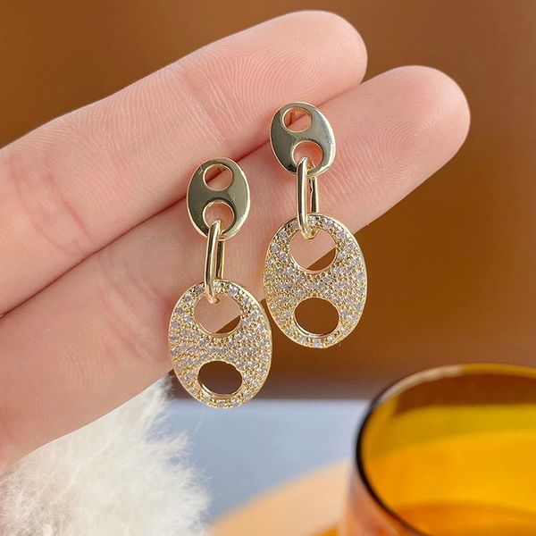 stud 14k real gold simple style geometric elegant earrings for women cubic zircon delicate jewelry hollow, Golden;silver
stud 14k real gold simple style geometric elegant earrings for women cubic zircon delicate jewelry hollow, Golden;silver