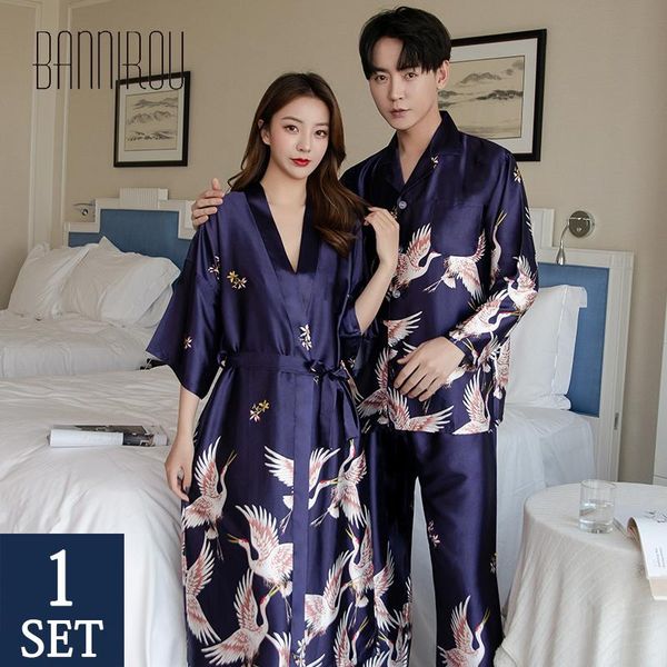 bannirou couples printing robes sets slik satin his-and-her matching home suits for lover man woman sleepshirt wedding robes, Black;red
bannirou couples printing robes sets slik satin his-and-her matching home suits for lover man woman sleepshirt wedding robes, Black;red
