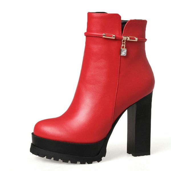 was 2020 two type digrent women's with zipper platform ankle square or thin heels high autumn boots size 34-39, Black
was 2020 two type digrent women's with zipper platform ankle square or thin heels high autumn boots size 34-39, Black