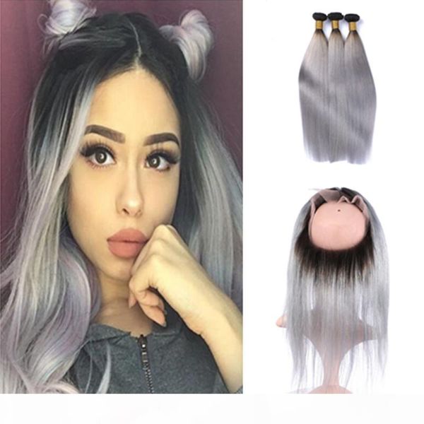 silver grey 360 lace frontal closure with bundles silk straight human hair weaves virgin peruvian hair 4pcs lot two tone 360 with bundles, Black;brown
silver grey 360 lace frontal closure with bundles silk straight human hair weaves virgin peruvian hair 4pcs lot two tone 360 with bundles, Black;brown