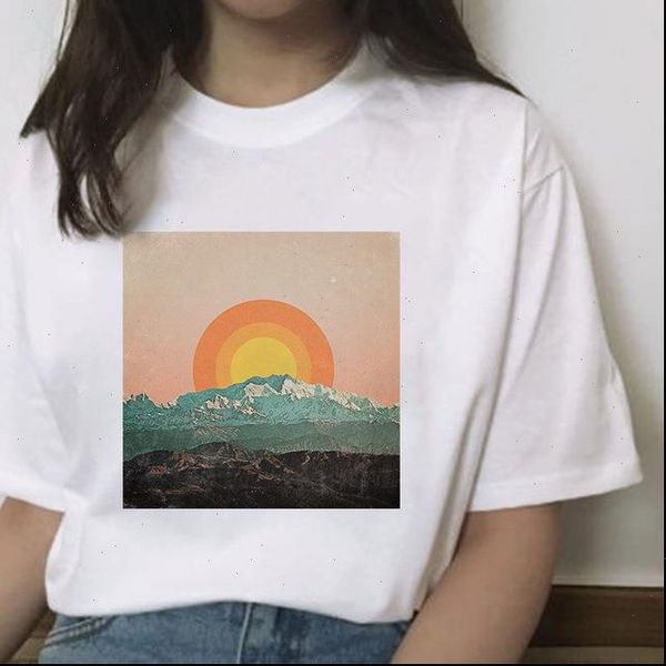 fashion sunset over the sea t shirt harajuku 90s short sleeve o neck femme vogue japanese style tee shirts, White
fashion sunset over the sea t shirt harajuku 90s short sleeve o neck femme vogue japanese style tee shirts, White