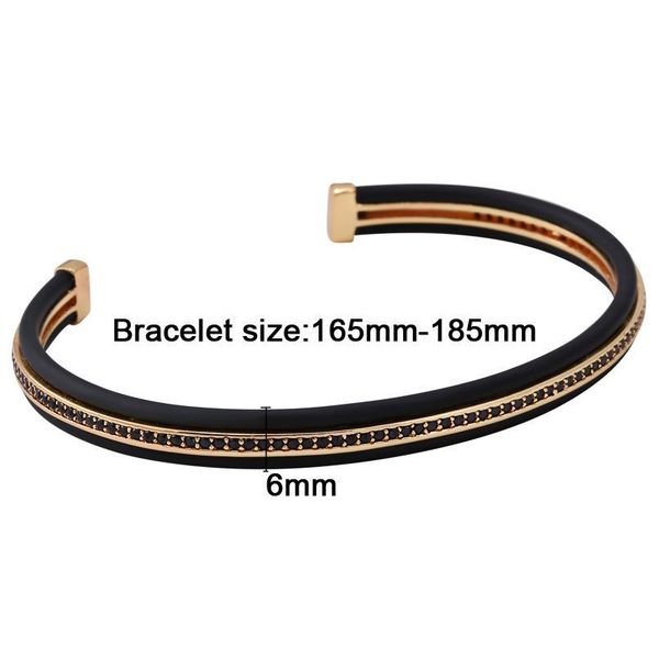 cuff bracelet stainless steel bracelet bangles inlaid zircon with golden rose gold black color cuff bracelet for men j qylrux
cuff bracelet stainless steel bracelet bangles inlaid zircon with golden rose gold black color cuff bracelet for men j qylrux