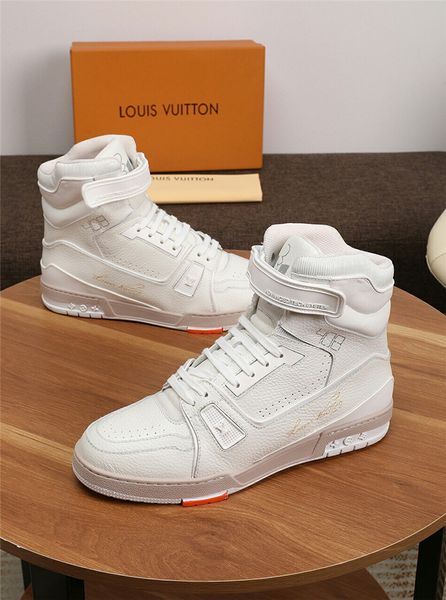 2021 men casual shoe boots shoes sports sneakers training casual shoes.w06, Black