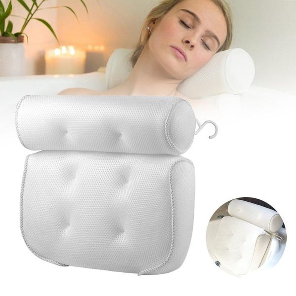 3d soft spa bath mesh pillow bathroom with suction cup spa bathtub pillow deep spongy cushion relaxing massage tool
3d soft spa bath mesh pillow bathroom with suction cup spa bathtub pillow deep spongy cushion relaxing massage tool