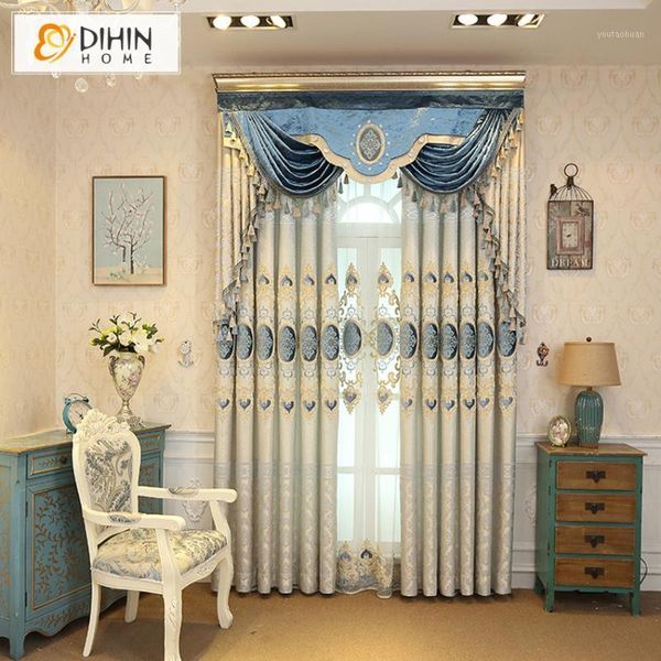 curtain & drapes european jacquard embroidered blackout curtains customized window for living room1
curtain & drapes european jacquard embroidered blackout curtains customized window for living room1