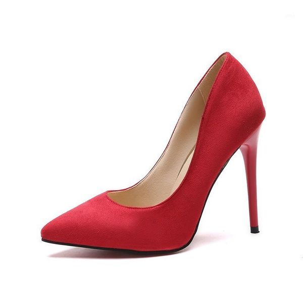 dress shoes office lady faux suede high heels woman pointed toe basic pumps women boat zapatos mujer luxury women1, Black
dress shoes office lady faux suede high heels woman pointed toe basic pumps women boat zapatos mujer luxury women1, Black