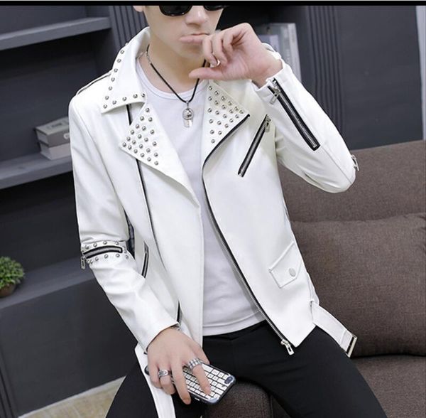 new motorcycle jacket of men and jackets 2020 spring riveite men's leather outerwear, Black;brown
new motorcycle jacket of men and jackets 2020 spring riveite men's leather outerwear, Black;brown