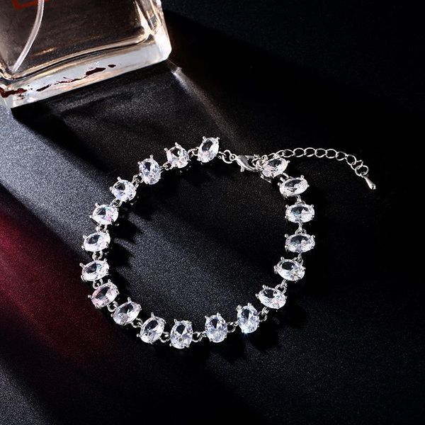 fym new fashion luxury 2 colors cubic zirconia crystal bracelets jewelry for women bride bridal wedding party, Black
fym new fashion luxury 2 colors cubic zirconia crystal bracelets jewelry for women bride bridal wedding party, Black