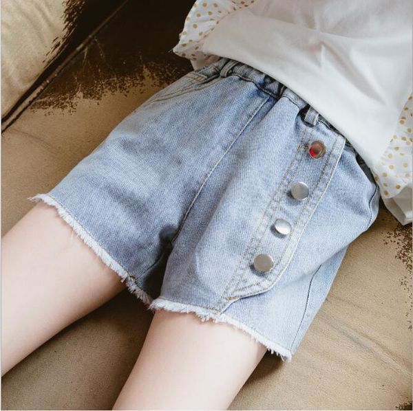 girls summer shorts teen girl blue button denim shorts big girl causal jeans short children clothing 6 8 10 12year, Black
girls summer shorts teen girl blue button denim shorts big girl causal jeans short children clothing 6 8 10 12year, Black