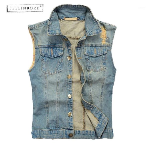jeelinbore men' denim vests ripped sleeveless jeans coat male waistcoats tank mens jacket 5xl1, White;black
jeelinbore men' denim vests ripped sleeveless jeans coat male waistcoats tank mens jacket 5xl1, White;black