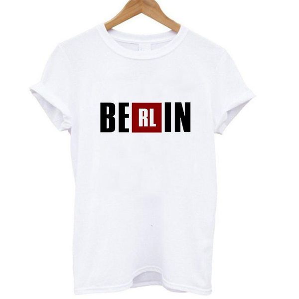 la casa de papel tv series women berlin letter print house of paper t-shirt money heist t shirt, White
la casa de papel tv series women berlin letter print house of paper t-shirt money heist t shirt, White