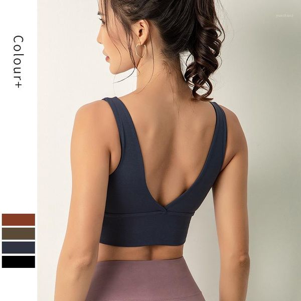 gym clothing solid color v-back sports lingerie women -proof gather shape running workout bra yoga vest sportswear for gym1, White;black
gym clothing solid color v-back sports lingerie women -proof gather shape running workout bra yoga vest sportswear for gym1, White;black