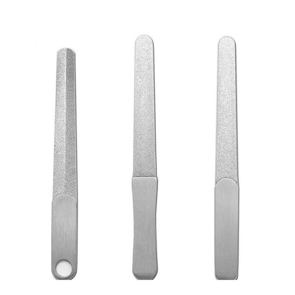 1pcs stainless steel nail art file rod double sides buffer grinding finger cuticle remover polish gel manicure pedicu qylzmn
1pcs stainless steel nail art file rod double sides buffer grinding finger cuticle remover polish gel manicure pedicu qylzmn