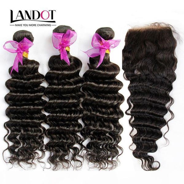peruvian malaysian indian cambodian brazilian deep wave virgin hair 3 bundles with lace closures deep curly mink remy human hair weaves, Black
peruvian malaysian indian cambodian brazilian deep wave virgin hair 3 bundles with lace closures deep curly mink remy human hair weaves, Black
