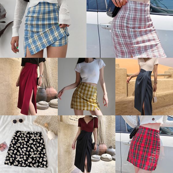 yamdi women plaid high waist skirt female woman bohemian vintage runway skirts lady elegant side split skirt spring summer q1209, Black
yamdi women plaid high waist skirt female woman bohemian vintage runway skirts lady elegant side split skirt spring summer q1209, Black