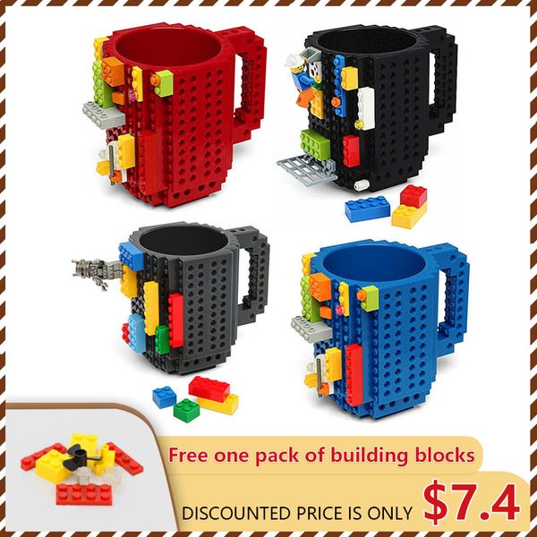 350ml creative milk coffee diy building blocks puzzle drink cup block christmas gift mug design q1218
350ml creative milk coffee diy building blocks puzzle drink cup block christmas gift mug design q1218