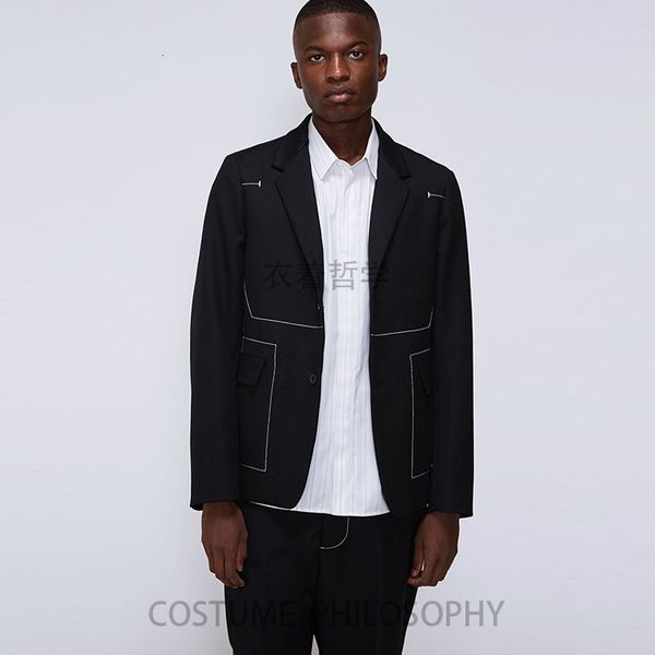 2021 New S-6xl. Men's Suit on White Wire Is Classic Gentleman's Town. 2OHO, White;black
2021 New S-6xl. Men's Suit on White Wire Is Classic Gentleman's Town. 2OHO, White;black