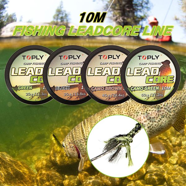 y fishing line 10m fishing leadcore line braided trolling line carp fishing pe 25lb / 35lb / 45lb / 60lb for pesca
y fishing line 10m fishing leadcore line braided trolling line carp fishing pe 25lb / 35lb / 45lb / 60lb for pesca