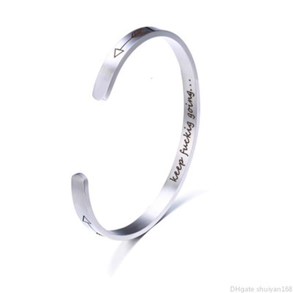 keep stainless steel cuff bracelet letter bitches fucking going open bangle wristband couple bracelets jewelry acce, Black
keep stainless steel cuff bracelet letter bitches fucking going open bangle wristband couple bracelets jewelry acce, Black