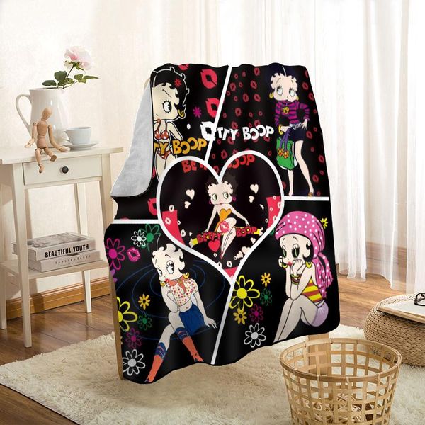 cute betty boop throw blanket personalized blankets on for the sofa/bed/car portable 3d blanket for kid home textiles
cute betty boop throw blanket personalized blankets on for the sofa/bed/car portable 3d blanket for kid home textiles