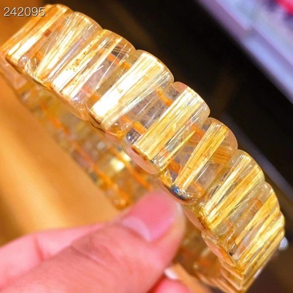 gold rutilated natural titanium quartz crystal bracelet woman 13.6x7.7x5.8mm rich light rectangle accounts aaaaaaaaaa b1wf, Black
gold rutilated natural titanium quartz crystal bracelet woman 13.6x7.7x5.8mm rich light rectangle accounts aaaaaaaaaa b1wf, Black
