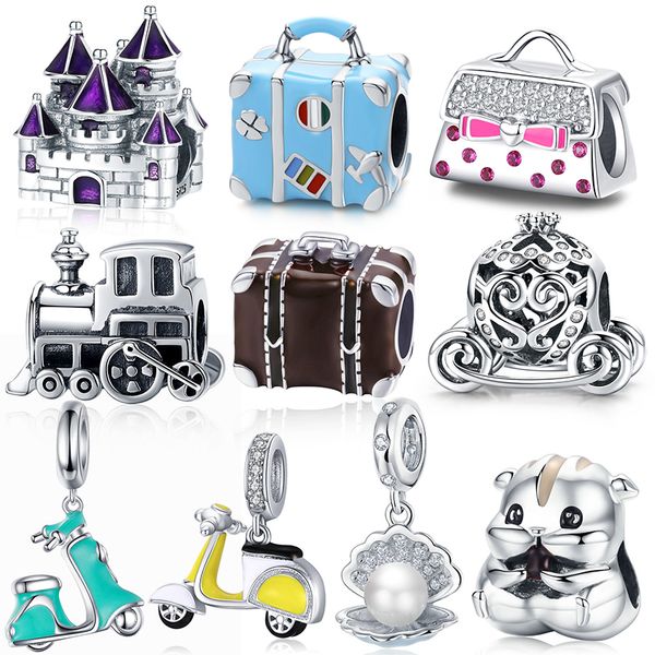 bisaer 925 sterling silver princess cattle pumpkin car baby carriage family house home beads fit charm bracelet diy jewelry q1219, Bronze;silver
bisaer 925 sterling silver princess cattle pumpkin car baby carriage family house home beads fit charm bracelet diy jewelry q1219, Bronze;silver