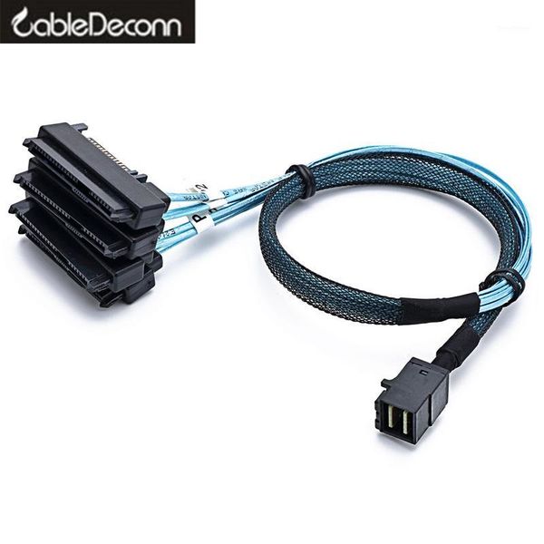 computer cables & connectors sas sata sff-8643 internal mini hd to (4) 29pin sff-8482 with 15pin power port 12gb/s cable1
computer cables & connectors sas sata sff-8643 internal mini hd to (4) 29pin sff-8482 with 15pin power port 12gb/s cable1