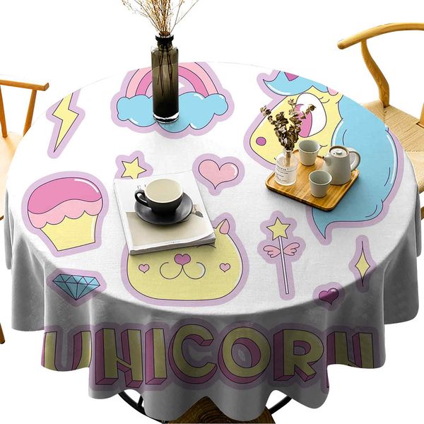 waterproof/oil proof /stain resistant round table cover collection fantastic icons magic horse kitten cupcake rainbow
waterproof/oil proof /stain resistant round table cover collection fantastic icons magic horse kitten cupcake rainbow