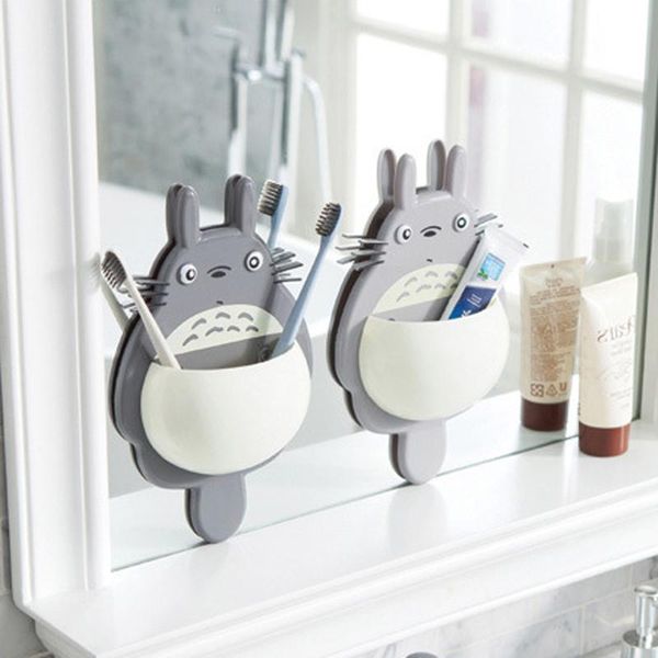 cute sucker cartoon totoro wall mount hanging suction toothbrush holder storage box bathroom supplies dhd2727
cute sucker cartoon totoro wall mount hanging suction toothbrush holder storage box bathroom supplies dhd2727