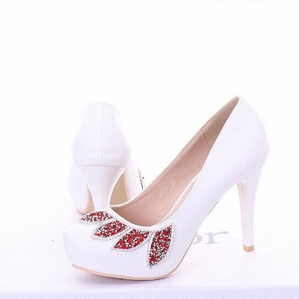 dress shoes 10cm heels women gorgeous fashion lady party beautiful 5 colors rhinestone round toe bridal wedding, Black
dress shoes 10cm heels women gorgeous fashion lady party beautiful 5 colors rhinestone round toe bridal wedding, Black