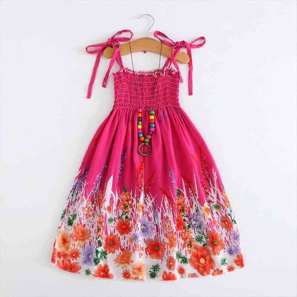 flower print summer dress for toddler kids girls baby bohemian beach straps dress princess clothes prinsessenjurken meisjes, Red;yellow 
flower print summer dress for toddler kids girls baby bohemian beach straps dress princess clothes prinsessenjurken meisjes, Red;yellow