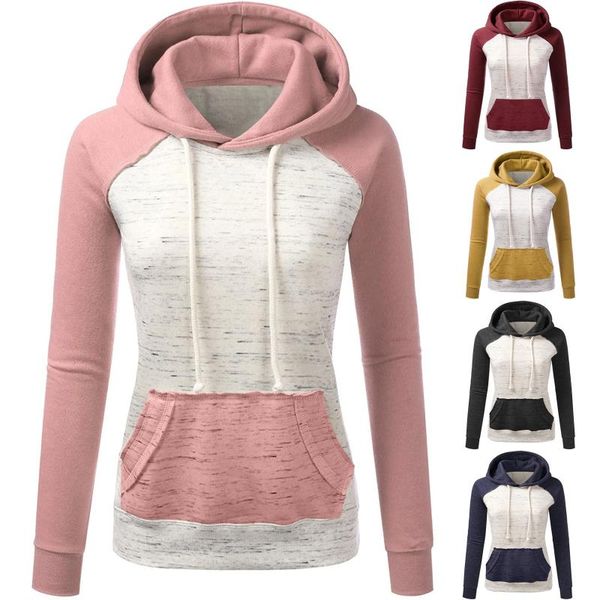jaycosin fashion women hooded sweatshirt long sleeve patchwork pocket drawstring hoodies ladies casual sweatshirts pullover, Black
jaycosin fashion women hooded sweatshirt long sleeve patchwork pocket drawstring hoodies ladies casual sweatshirts pullover, Black