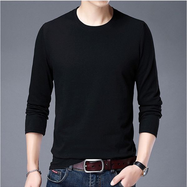 mens o-neck new men fashion solid t-shirt spring long sleeve slim shirt brand clothing casual tshirt for man kg-37, White;black
mens o-neck new men fashion solid t-shirt spring long sleeve slim shirt brand clothing casual tshirt for man kg-37, White;black