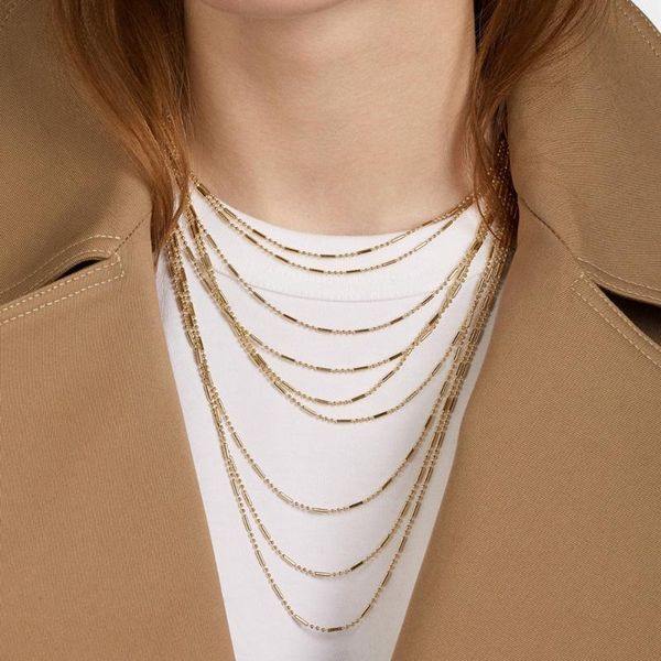 fashion multi layer gold color tassel choker necklace for women bohemia bamboo chain collar statement clavicle necklace jewelry, Silver
fashion multi layer gold color tassel choker necklace for women bohemia bamboo chain collar statement clavicle necklace jewelry, Silver