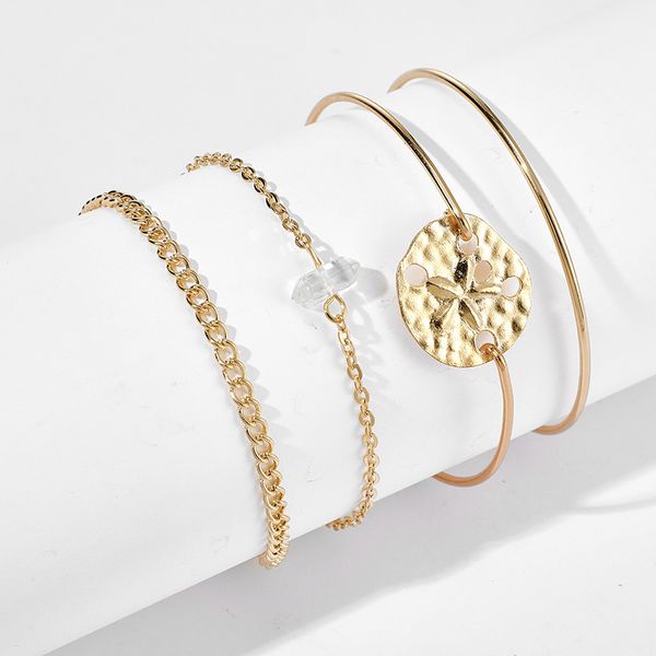 4pcs/set fashion women bracelets white rhinestone alloy circle gold link chain beach bangles jewelry gift, Black
4pcs/set fashion women bracelets white rhinestone alloy circle gold link chain beach bangles jewelry gift, Black