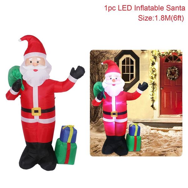 180см светодиодный надувной santa claus с рождественским декором для дома 2020 рождественские украшения рождество на открытом воздухе новый
180см светодиодный надувной santa claus с рождественским декором для дома 2020 рождественские украшения рождество на открытом воздухе новый
