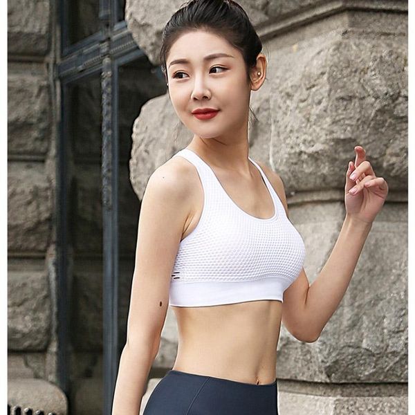 gym clothing women sports bra high impact for fitness yoga running pad cropped sportswear tank push up, White;black
gym clothing women sports bra high impact for fitness yoga running pad cropped sportswear tank push up, White;black