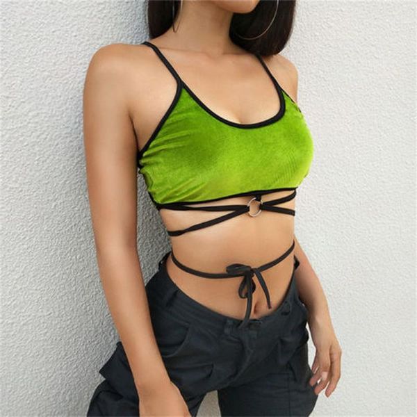 summer green sleeveless straps tank women solid cross bandage bustier crop bra shirt vest streetwear1, White
summer green sleeveless straps tank women solid cross bandage bustier crop bra shirt vest streetwear1, White